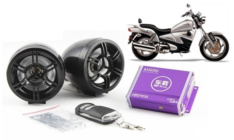 Multi-functions Anti-Theft Waterproof Motorcycle Alarm with Voice