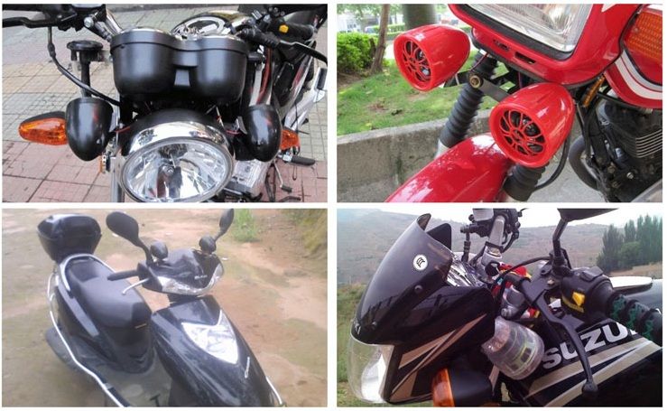 Multi-functions Anti-Theft Waterproof Motorcycle Alarm with Voice