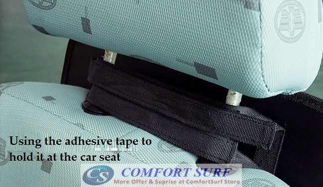 Multi-Purpose Foldable Mini Car Laptop Holder / Dining Table / Store or Keep Files