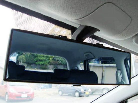 Universal Car Interior Blue Rear Mirror