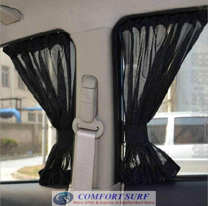 Car Luxury Sun Shade Net Cloth Curtain Protect You from UV / Hot Sunlight