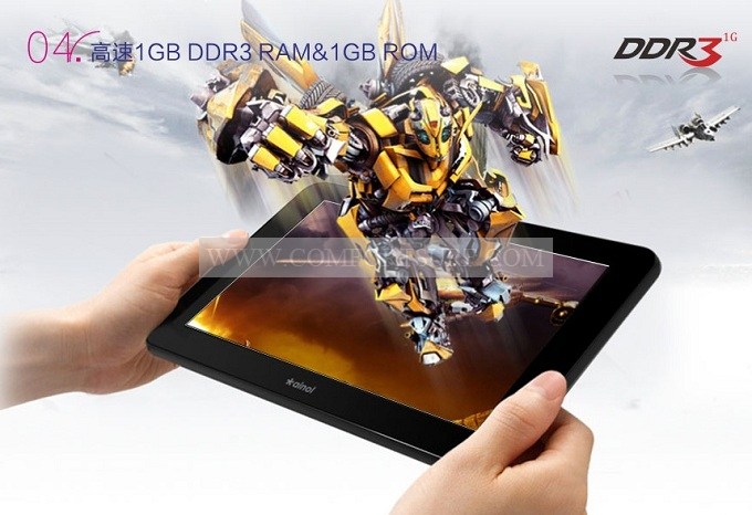 Ainol Novo7 Mars 1G DDR3 Cortex A9 Amlogic 8726-M3L