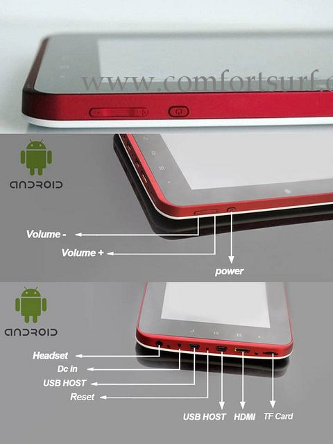 7 inch Zenithink ZT280 / C71 Cortex-A9 1Ghz Google Android 2.3 Capactive (5 Points) Touch Screen Tablet PC 7 inch Zenithink ZT280 / C71 Cortex-A9 1Ghz Google Android 2.3 Capactive (5 Points) Touch Screen Tablet PC