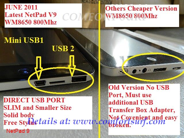 7inch NetPad 9 WonderMedia WM8650 Ver 9 MID Tablet PC 7inch NetPad 9 WonderMedia WM8650 Ver 9 MID Tablet PC