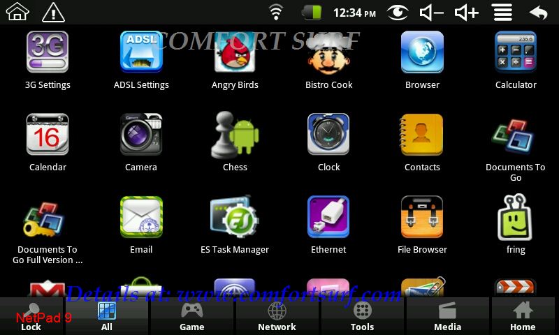 7inch NetPad 9 WonderMedia WM8650 Ver 9 MID Tablet PC 7inch NetPad 9 WonderMedia WM8650 Ver 9 MID Tablet PC