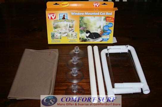 Window Mounted Cat Bed Sunny Seat