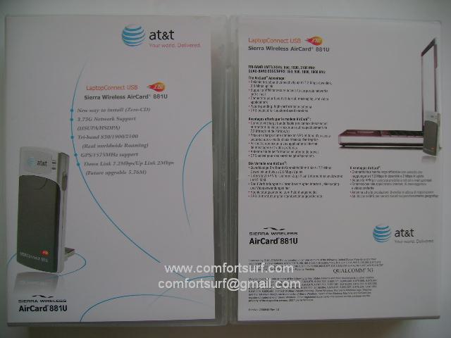 Sierra wireless aircard 881U Sierra wireless aircard 881U