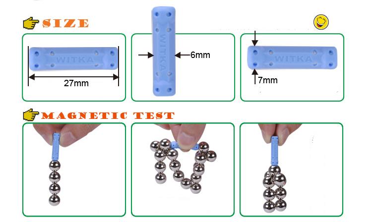 Toys Mighty Magnetic Building Set blocks Construction Creative Educational for Kids