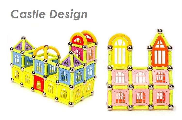 Toys Mighty Magnetic Building Set blocks Construction Creative Educational for Kids