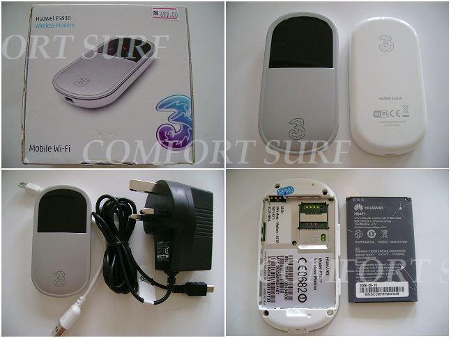 Huawei E5830 packaging Huawei E5830 packaging