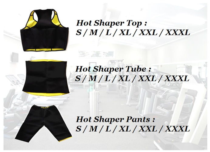 Neoprene Slimming Top Tube Pants Fitness Body Hot Shaper Sport Training slim Set ASoTV