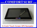 GPS01_4.3 inch SLIM Stylish Touch Screen GPS Navi Multimedia Player