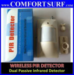 Wireless PIR Dual Passive Infrared Motion Sensor for wireless alarm System