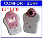 Wireless Baby Monitor Camera With Voice, 1.5" LCD (Stand Design)