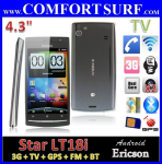 4.3" Star LT18i Ericson Dual SIM 3G GPS Android Smart Phone