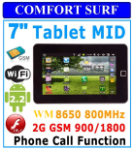 NetPad W1 Voice Call Sim Slot Android 2.2 Tablet PC