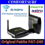 Original Pakite PAT-240 (2.4GHz) Wireless AV Transmitter & Receiver With IR