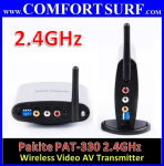 Original Pakite PAT-330 (2.4GHz) Wireless AV Transmitter & Receiver
