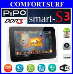 PIPO S3 Dual Core Tablet PC 7 Inch IPS Screen Android 4.1 8GB Dual Camera HDMI