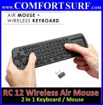 Measy RC12 Wireless Air Fly Mouse / Keyboard Smart for Smart Android TV box