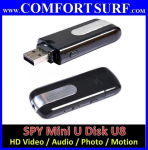 U8 HD Spy Hidden Camera Video Photo Webcam DVR + Motion Detect
