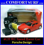 4 CHANNEL Porsche Speed Racer RC IR remote control Car Toy With Light