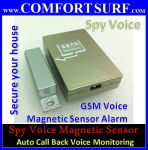 GSM Spy Door Magnetic Sensor GSM Alarm Audio Sound Pick-Up Bug, Auto Call Back