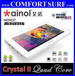 Ainol Novo7 Crystal II Quad Core Android 4.1.1 Jelly Bean Tablet PC