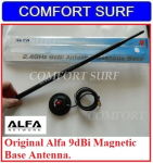 Original Alfa ARS-N19M 2.4GHz 9dBi Dipole Antenna + Magnet base