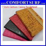 7 inch Quality Leather Casing with Back Camera specially for Netpad A13S