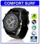 8GB HD Waterproof Spy Watch Camera Video camcorder (black)