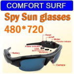 HD Spy Sun Glasses Camera, Audio, Video Camcorder