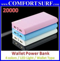 Super Wallet Power Bank 20000mAh/Super PORTABLE CHARGER BATTERY Power Bank