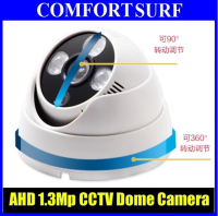 SecurEyes AHD 1.3Mega Pixel 3pcs IR Array Indoor Dome CCTV Camera Night Vision