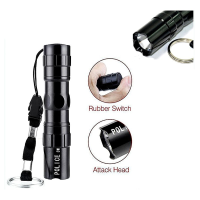 3W Aluminium Case Mini LED Focus Light Camping Torchlight Flashlight