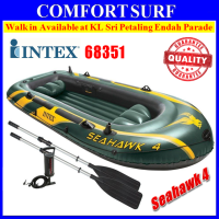 SEAHAWK 4 INTEX 68351 4 Persons Kayak Rescue Fishing Inflatable Boat