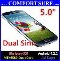 5.0" Galaxy S4 1:1 Copy  Dual Sim 13Mp Android 4.2.2 3G HSDPA SmartPhone