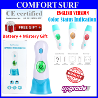 CE APPROVED Multifunction 8 in 1  Non Contact Infrared Body Forehead Baby Adult Digital Thermometer