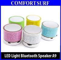 LED Light MINI Bluetooth A9 USB Wireless Portable Music Sound Speaker