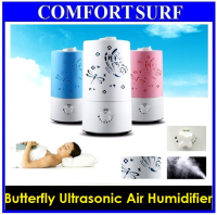 The New!! Butterfly Design Ultrasonic Humidifier Fresh Air Cleaner With No Noise