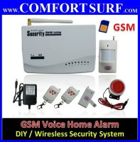 DIY GSM Wireless Burglar Alarm Home / Shop Security with GSM / SIM Card