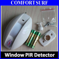 Wireless Window Curtain PIR Infrared Motion Sensor for Home Burglar Alarm Aystem