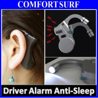 Car Driver Alarm Alert Anti-Sleep Alarm Awake Safe Drive Nap Zapper + Light