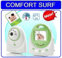 Wireless Baby Monitor Camera With Voice, 2.4" LCD (2 Way Audio)