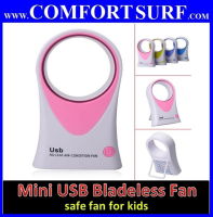 Mini USB / battery Bladeless Fan - Safety fan for kids