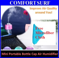 FreeCloth Mini USB Portable Water Bottle Caps Air Fresh Humidifier Purifier