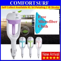 FreeCloth Mini Car Humidifier 360 Degree Rotating Aromatherapy Humidifier Air Humidifier