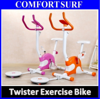 Added Twister Exercise Bicycle Super Silence Gym / Fitness Equipment Cycling Bike
