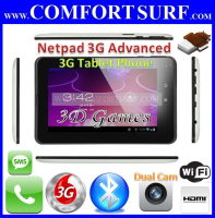 Netpad 3G Advanced Phone Call SMS Allwinner A10 Android 4.03 Tablet PC