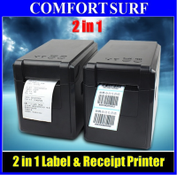 2 in 1 GPrinter GP-2120TF Quality Barcode Label & Receipt Tag Thermal Printer